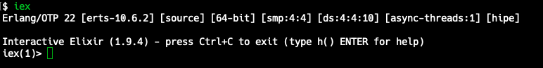 command iex return